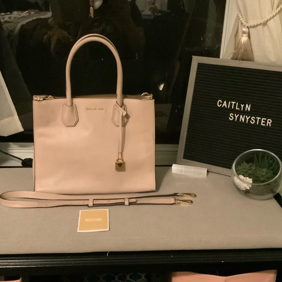 mercer medium pebbled leather